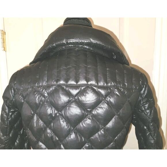 Michael Kors Packable Down Fill Puffer Jacket Mid-Length Women's Black Size Sm - Picture 10 of 16
